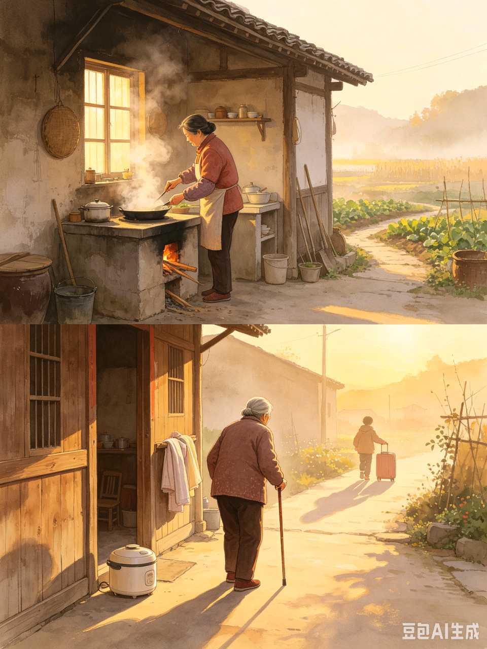 请欣赏合诵散文《春晖寸心》作者毛明/主播田心大海 春凤 治新 渺邈/编辑渺邈【中国长江文学社】有声文学平台【第19361期】（图4）