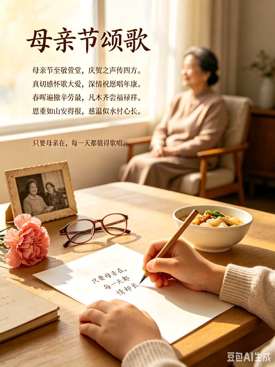请欣赏合诵散文《春晖寸心》作者毛明/主播田心大海 春凤 治新 渺邈/编辑渺邈【中国长江文学社】有声文学平台【第19361期】（图6）