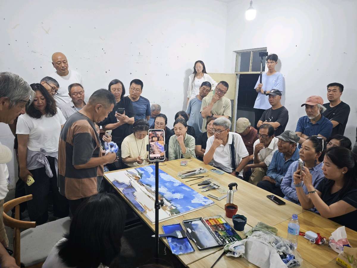 第十三届右玉写生季与第五届国际水彩艺术周圆满收官（图7）
