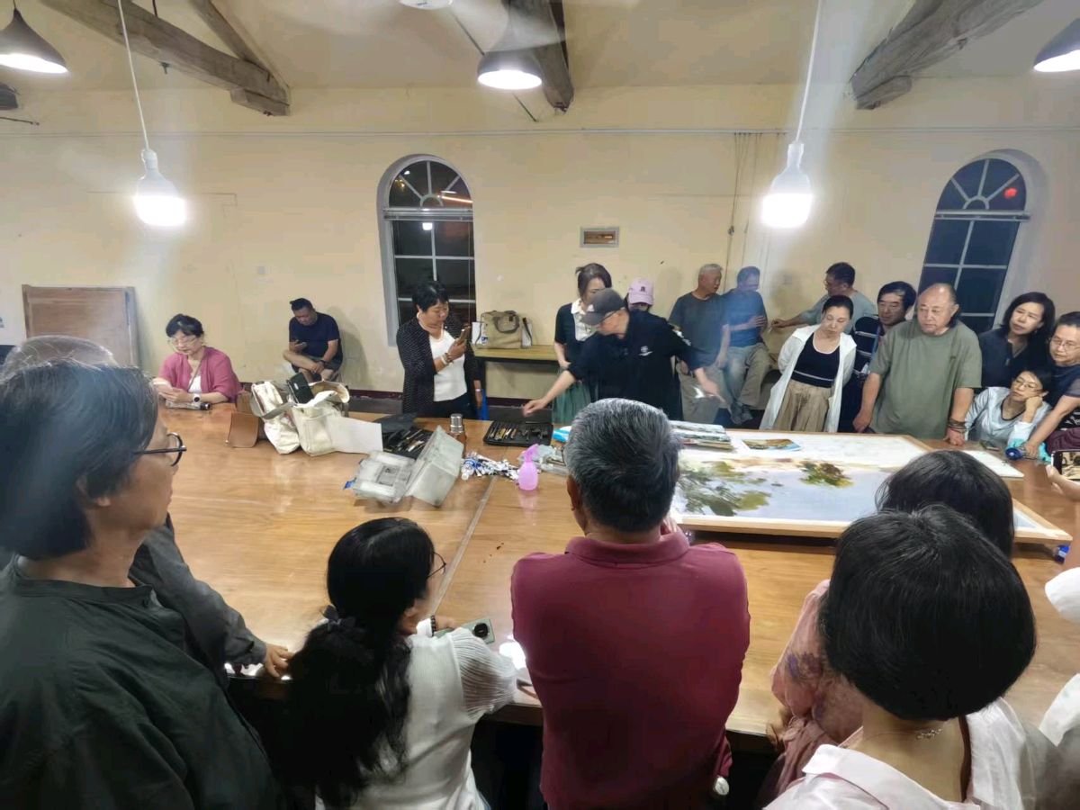 第十三届右玉写生季与第五届国际水彩艺术周圆满收官（图5）