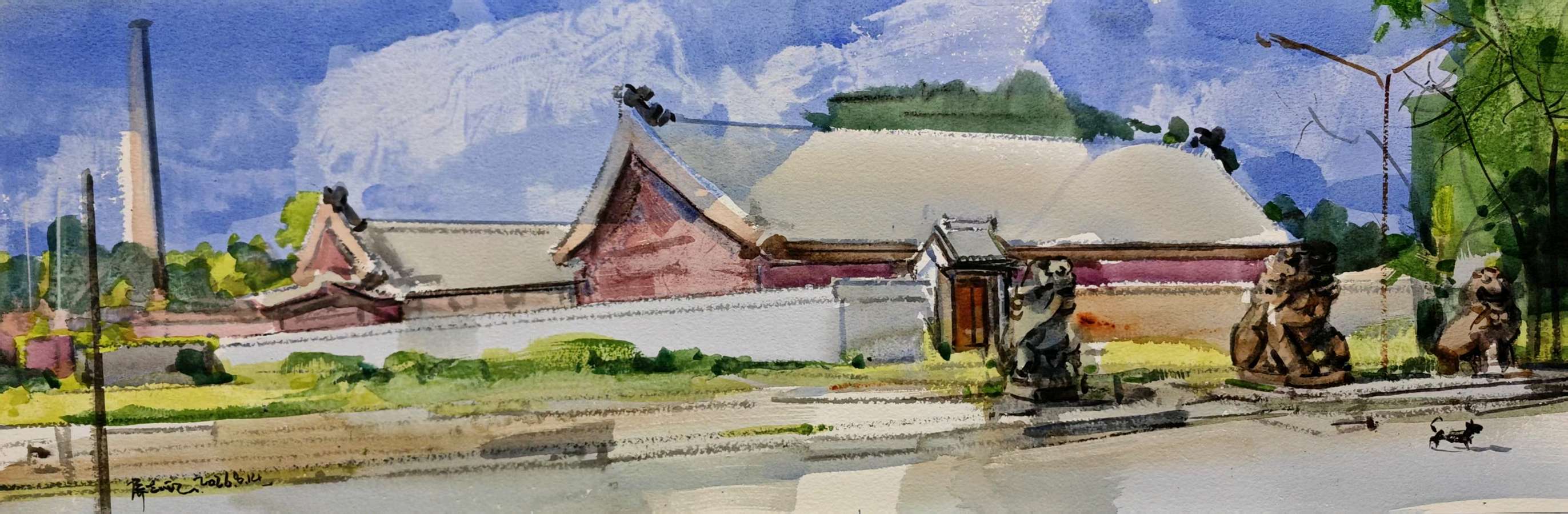 第十三届右玉写生季与第五届国际水彩艺术周圆满收官（图16）