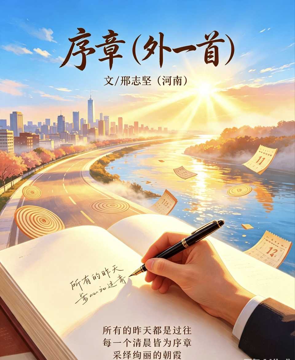 请欣赏《序章》作者/邢志坚 主播/如意 编辑/君子兰【中国长江文学社】有声文学平台【第19359期】（图3）