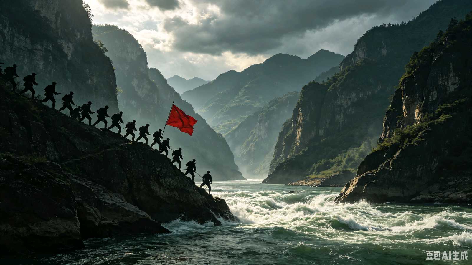 请欣赏七绝八首《纪念长征胜利90周年》作者/李静 主播/福音 编辑/福音【中国长江文学社】有声文学平台【第19369期】（图4）