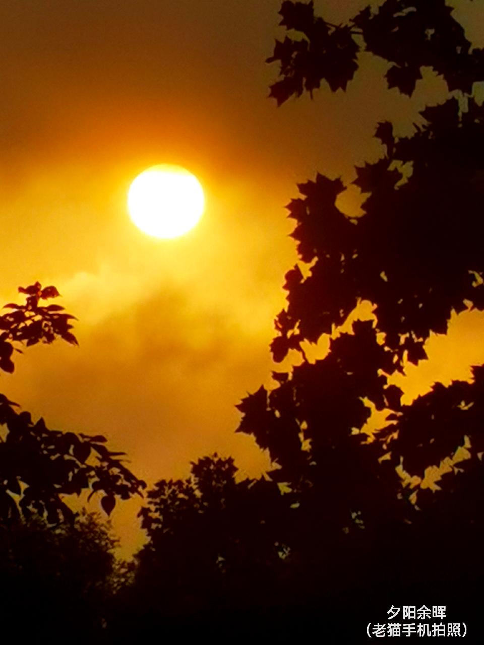 0雨后 夕阳余晖