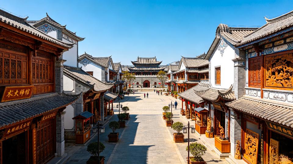 【文旅专辑】+赏析‼️【云贵拾影】之8《赴一场木雕小镇的风雅之约 》►剑川一镇 木雕千年♦作者/倪辉祥【文创星视界】_时代答卷《破浪者》■【克勒文苑】浮世添香(图7)