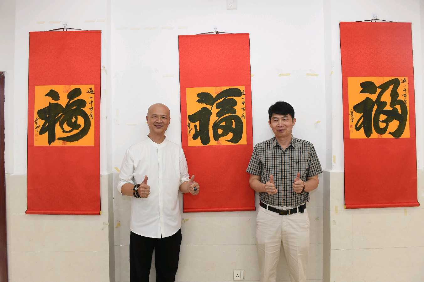 黄太闻以百福图礼敬母校百年校庆（图10）