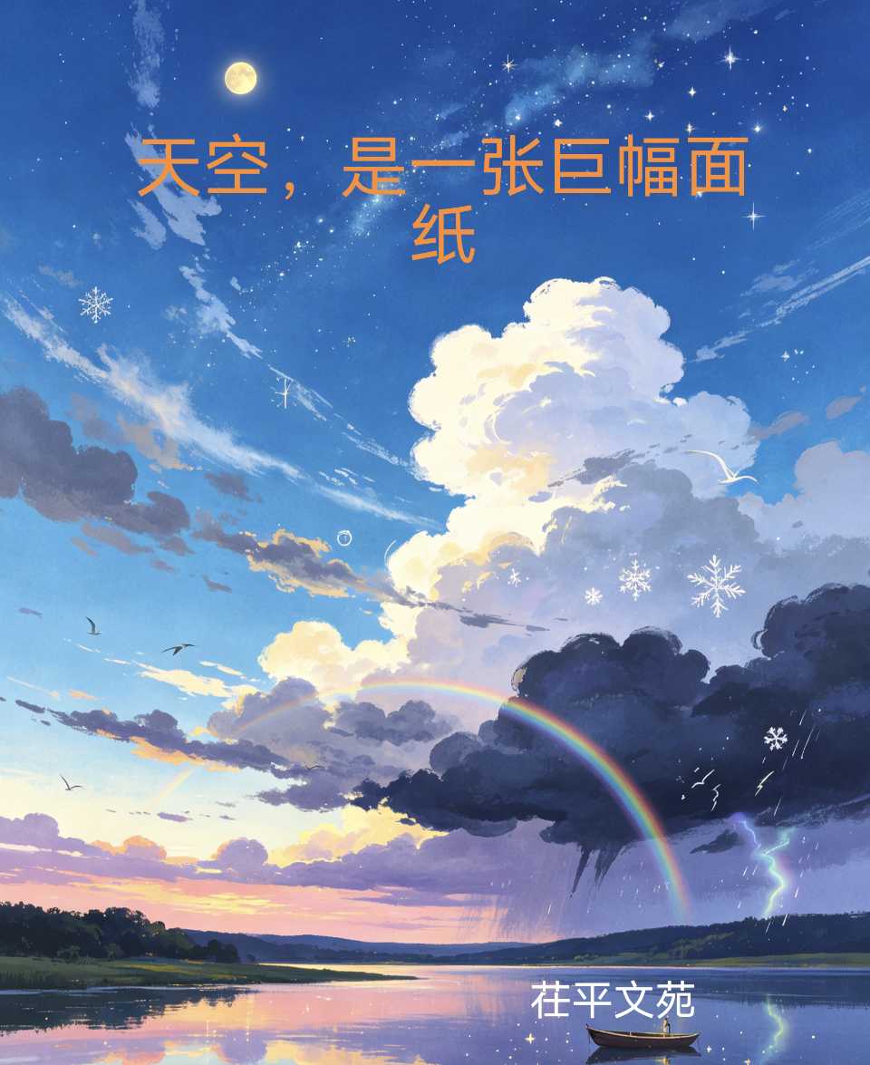 【茌山诗苑】山东茌平陈兴民‖天空，是一张巨幅画纸