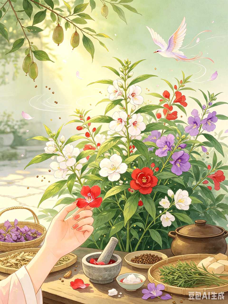 【茌山诗苑】山东高廷伦‖诗赞凤仙花