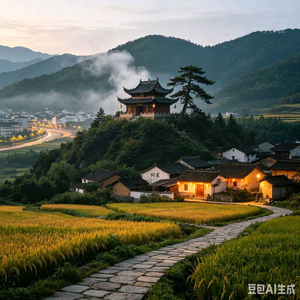 《庄子何家风水好，人杰地灵仙气绕》～～～作者：何全兴 [中国现代诗歌文化传媒]（图5）