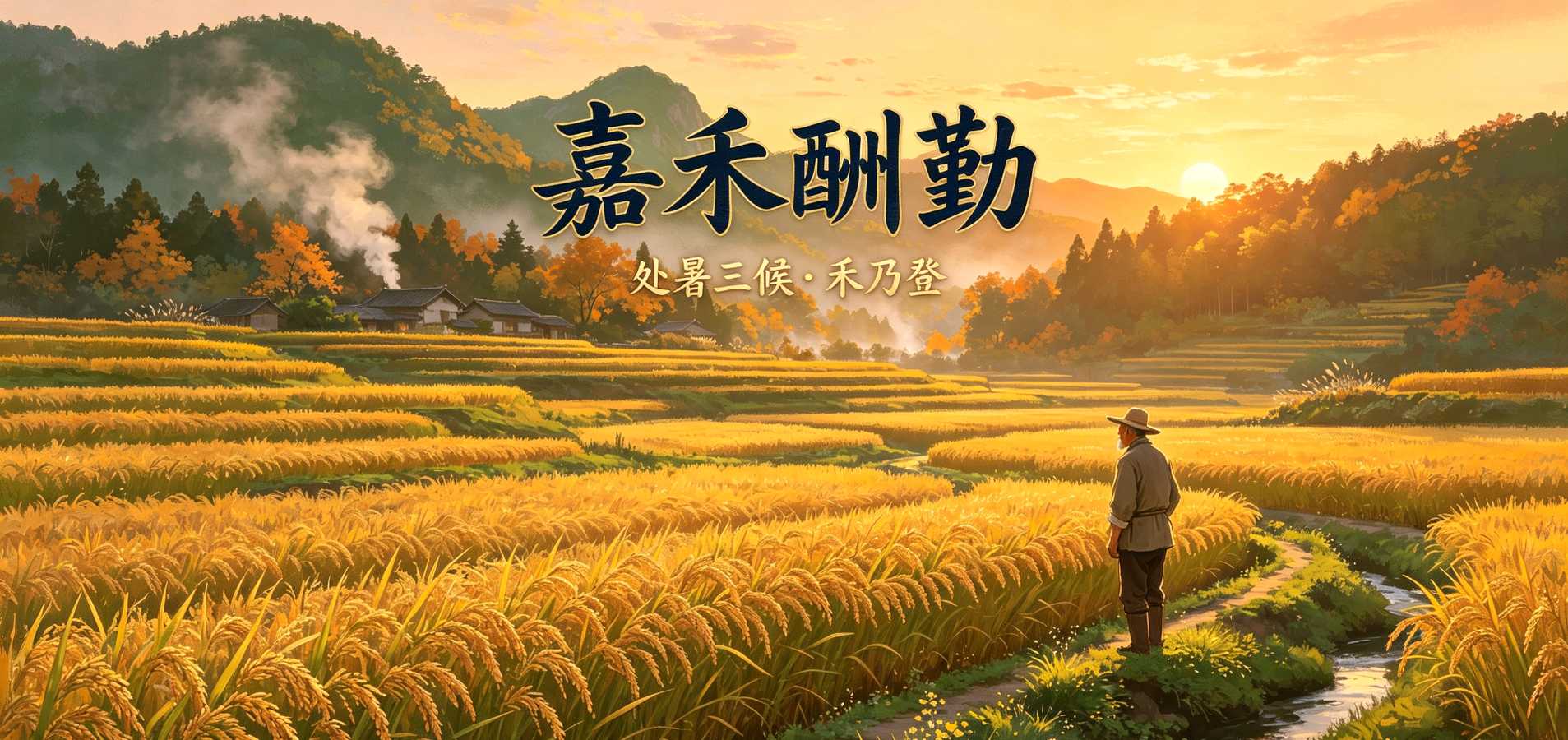清江三味•总第62期（诗约岁时023）｜处暑三候·禾乃登实报秋归（图3）