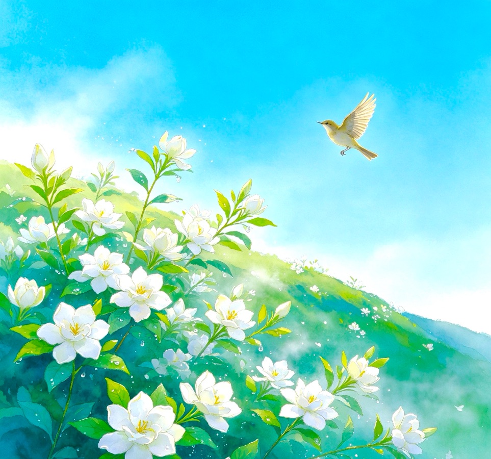 散文诗 《栀子花开》//作者：木子//知秋文学（图3）