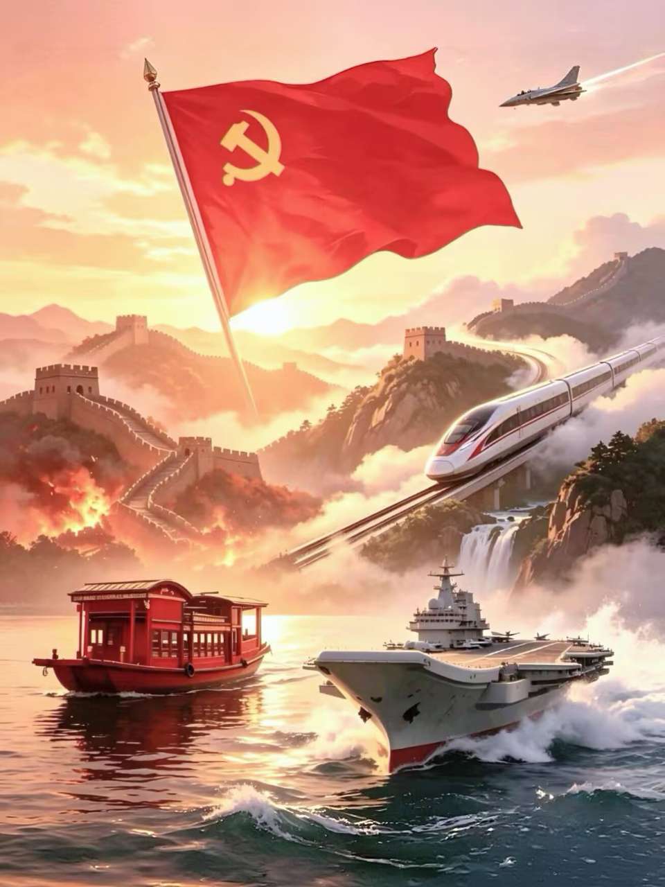 《老兵情怀·红色记忆》郑叶桦：“山河铭记 精神永存”——纪念毛泽东主席逝世五十周年 北京头条·西安头条·都市头条发布！（图12）