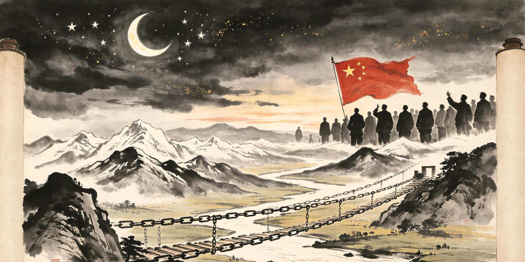 《四言古风·咏毛泽东》联机全球发布三湘韶之作品欣赏（图4）