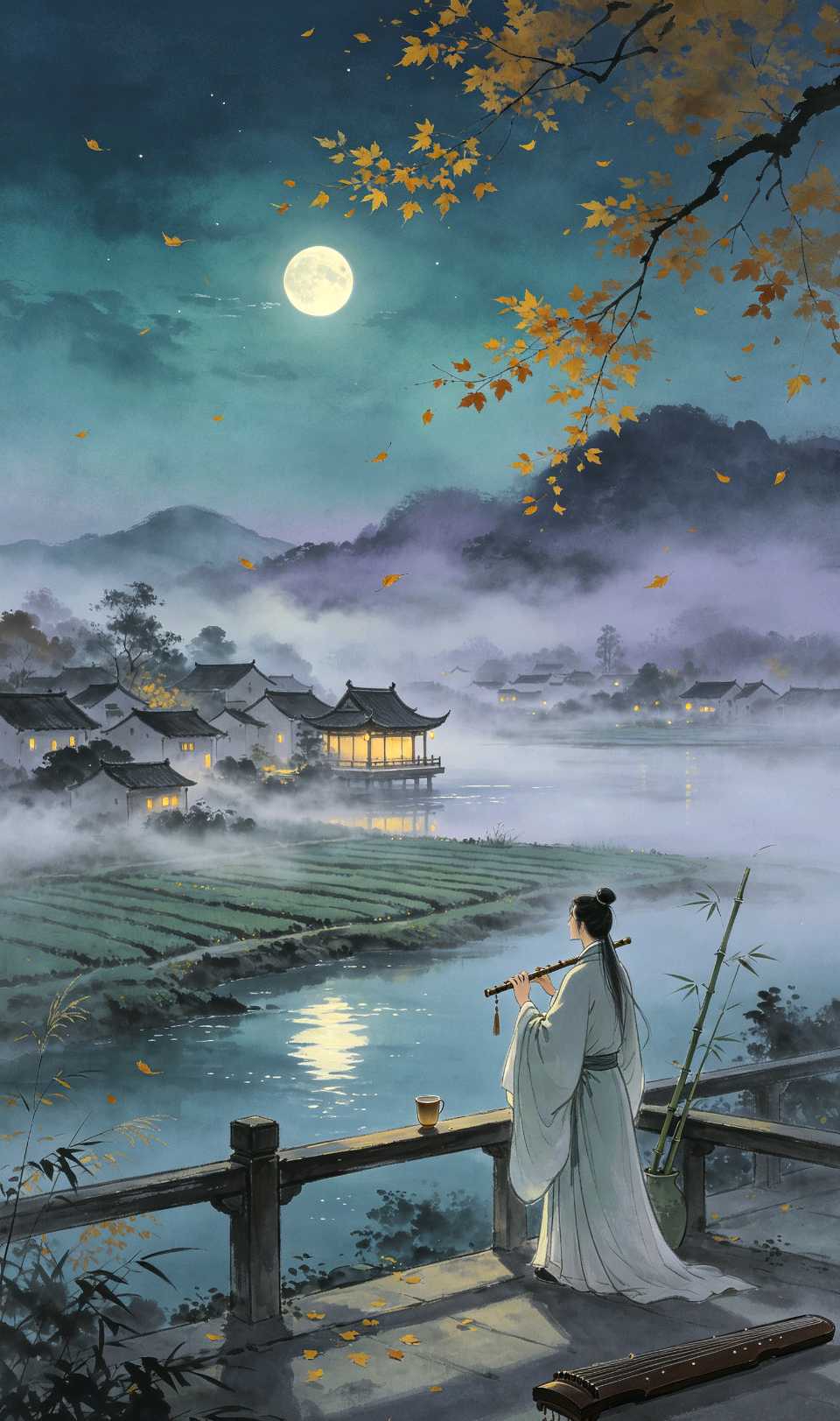请欣赏《苏幕遮 秋日三唱》作者/张文富 主播/福音 编辑/福音【中国长江文学社】有声文学平台【第19745期】（图4）