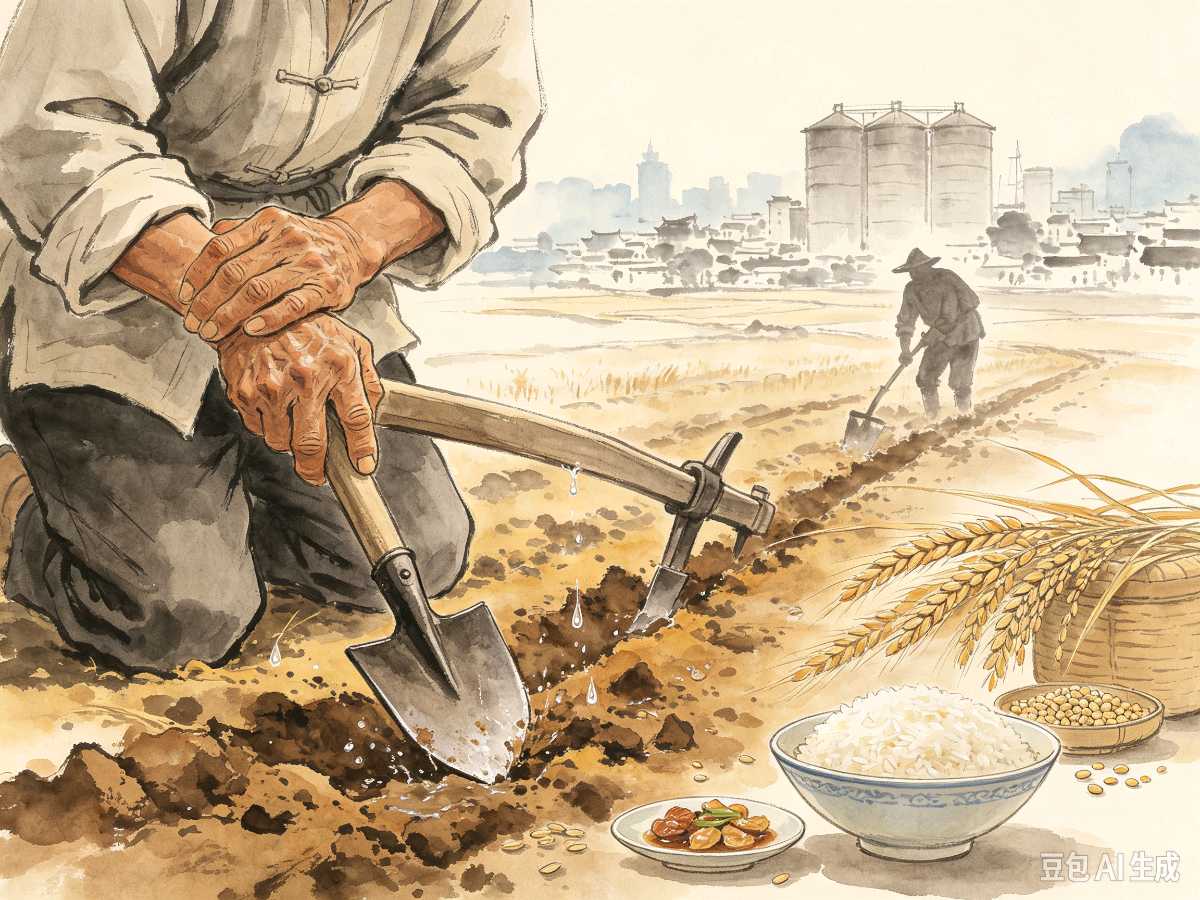 【般涉调·哨遍 老农跪田】文/崔建国(图4)