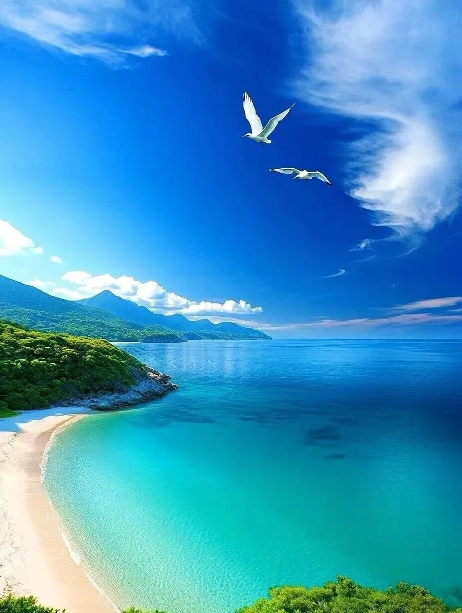 浪淘沙·晴海闲行 三首（文／三阳）（图2）