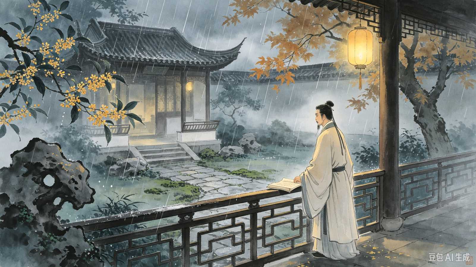 【茌山诗苑】山东平阴侯家赋‖昨夜秋雨有感