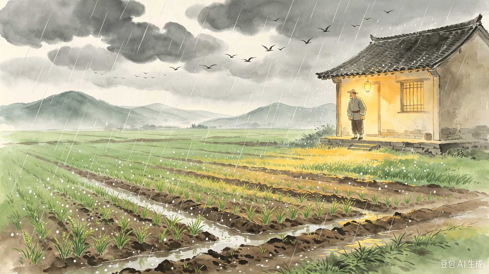 【茌山诗苑】山东平阴侯家赋‖昨夜秋雨有感（图3）