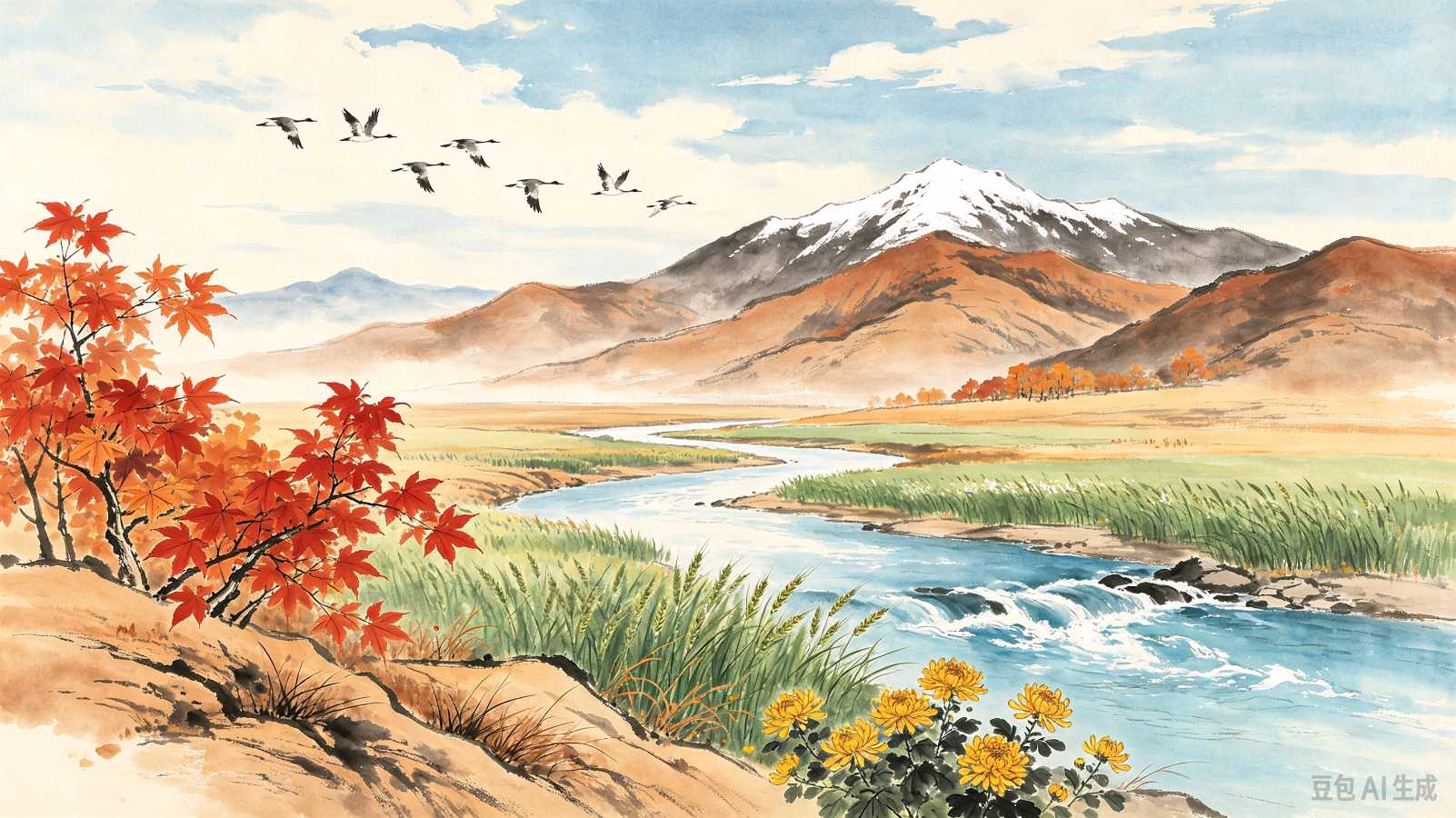 【茌山诗苑】山东聊城许忠祥‖秋