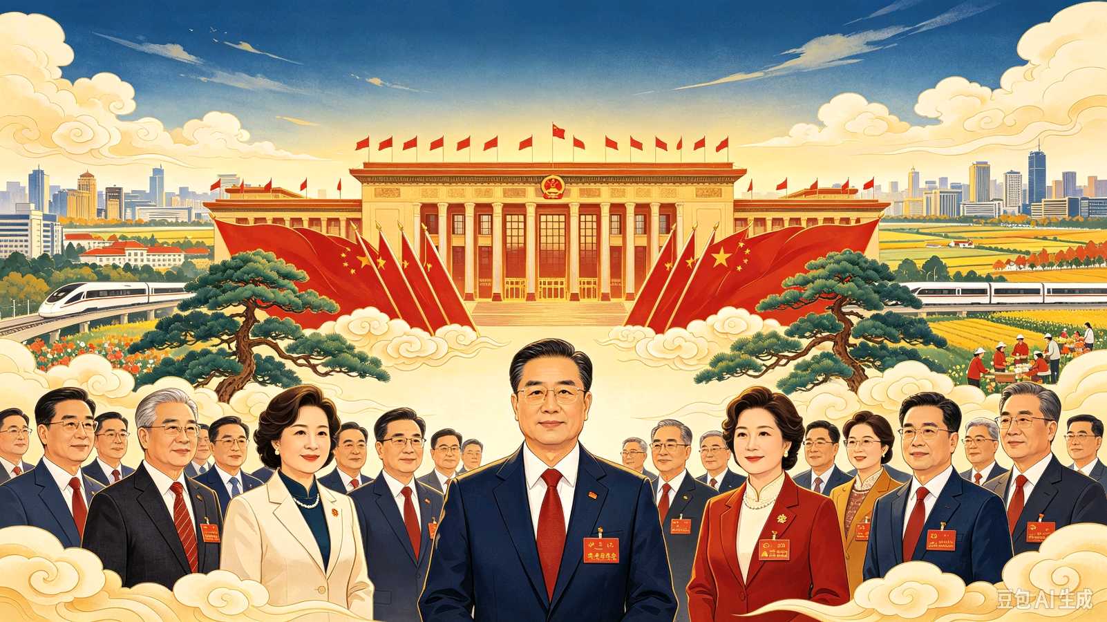 【茌山诗苑】山东茌平岳传清‖五中盛会更无前（图4）