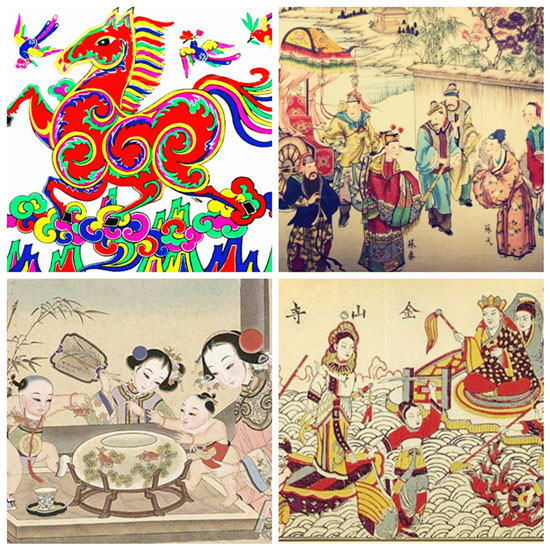 网友忆春节 中国年画知多少(图5)