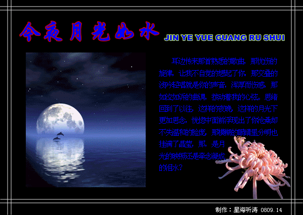 月光如水的夜晚(图2)