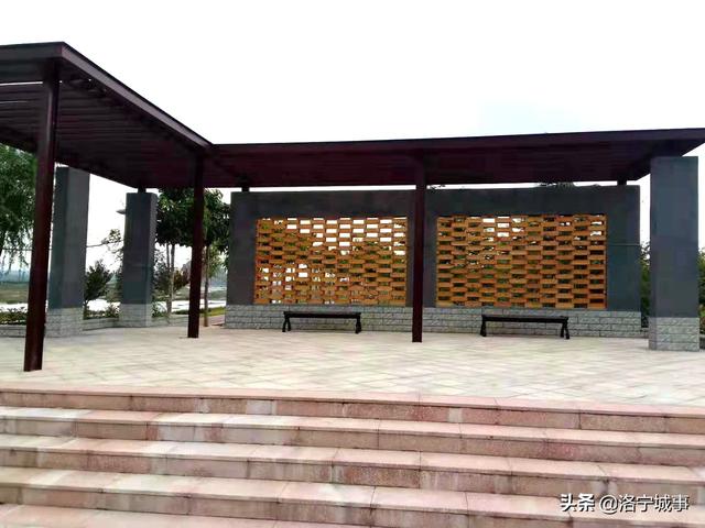 国庆观景健身好去处——洛宁滨河公园四号橡胶坝(图19)