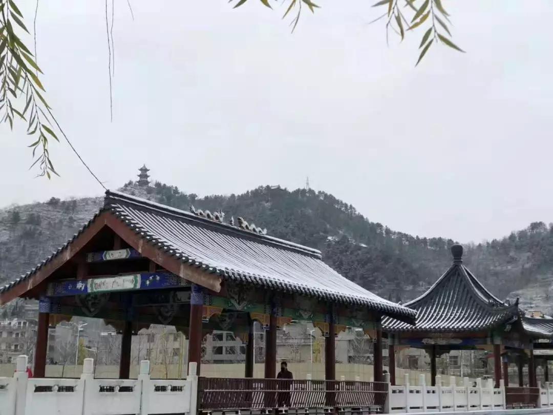 雪花纷飞飘进商山落水（图8）