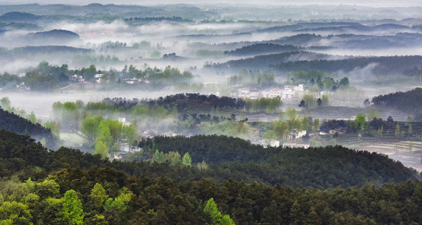 河南光山：大苏山国家森林公园