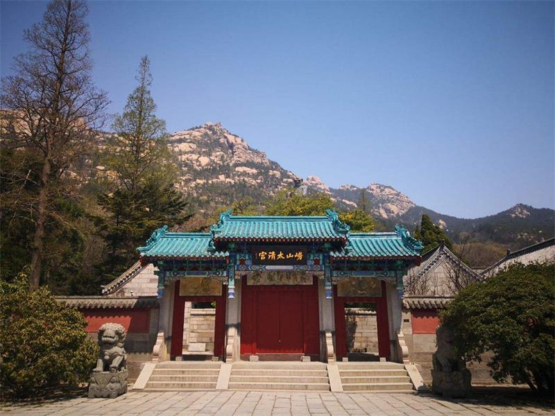 悠久的道教建筑崂山太清宫
