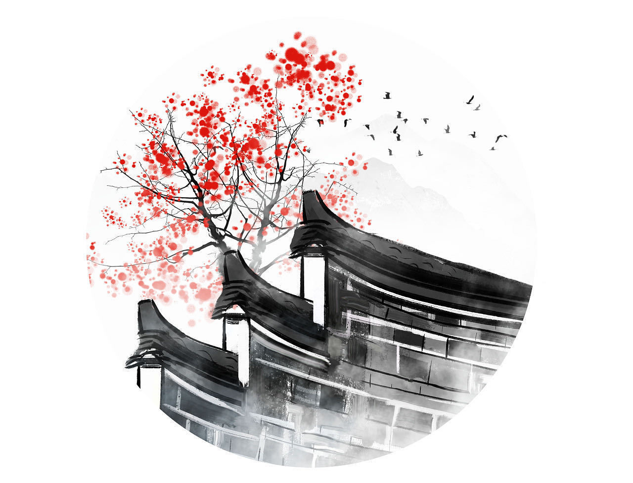 郭兆龙：一夜秋雨，两盏孤灯