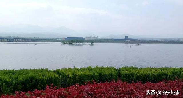 河南洛宁张便玲——滨河公园好去处