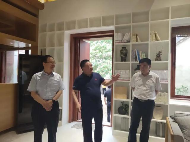 淄博市市委常委、政法委书记韩国祥到沂河源调研(图3)
