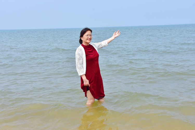 苏林:踏浪 大海边的欢笑(图15)