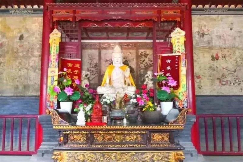 千年古刹少林寺中的观音殿(图2)