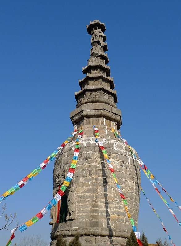 河南安阳:唐永昌兴建的崇善寺塔