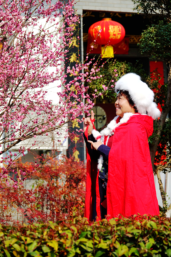 大河古渡春意浓