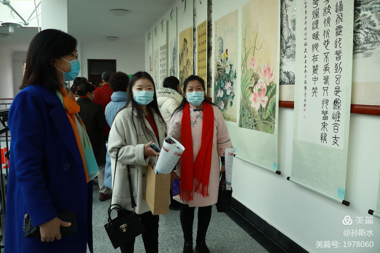 淄川区首届庆“三八”女子书画展(图59)