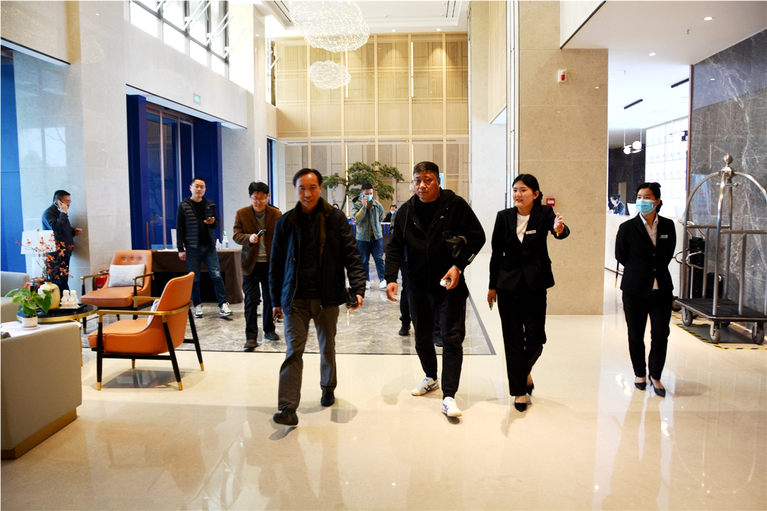 洛阳市旅游协会与太学府酒店围绕第39届牡丹花会接待交流座谈
