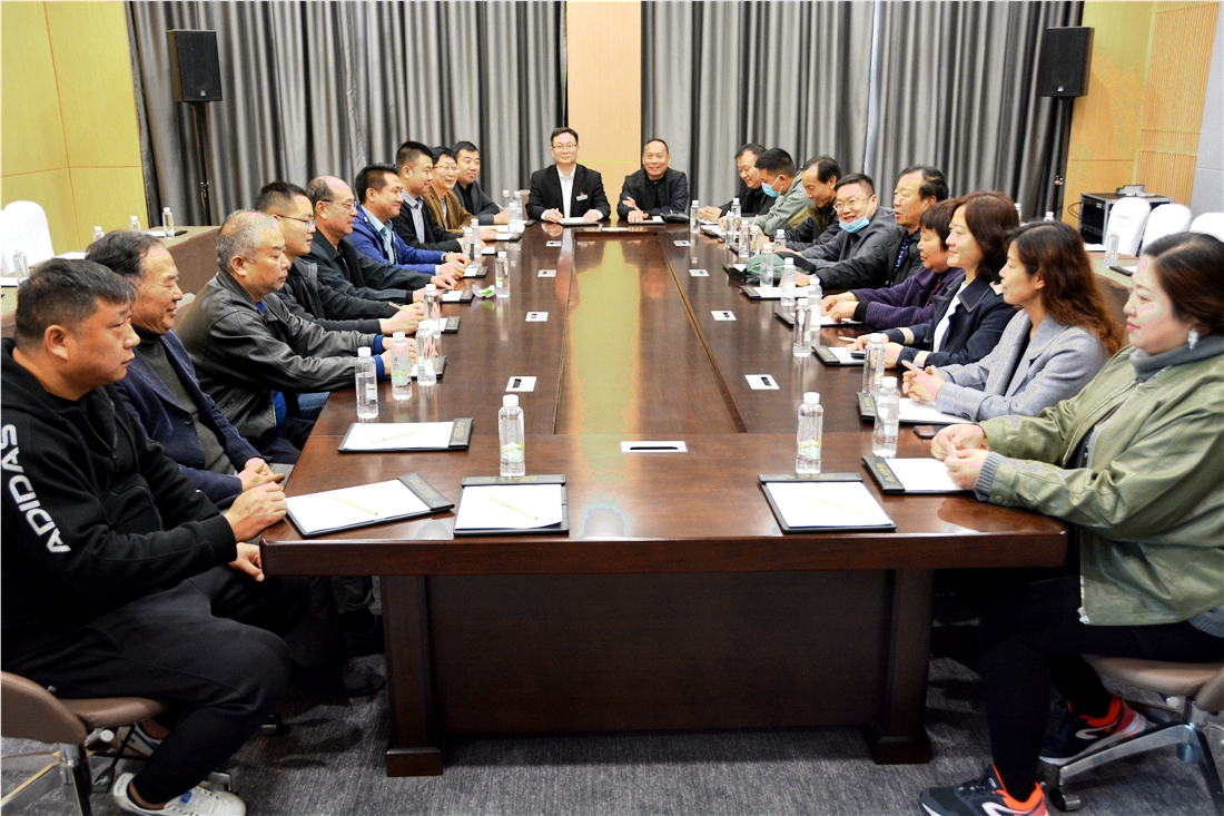 洛阳市旅游协会与太学府酒店围绕第39届牡丹花会接待交流座谈