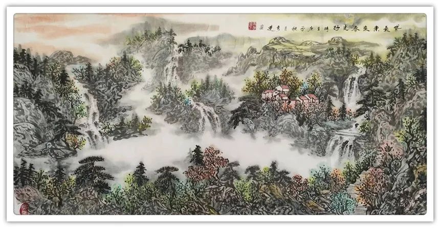 高秀莲|金虎纳福——2022元旦迎春书画展(图16)