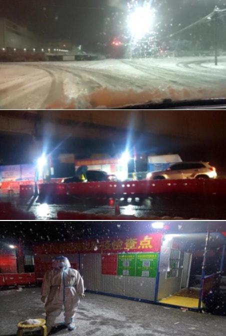 新春走基层丨大雪纷飞夜 游子返岗时（图2）