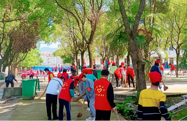湖北武穴:今天是五四青年节,松山咀中学这样过!(图2)