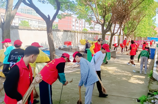 湖北武穴:今天是五四青年节,松山咀中学这样过!(图3)