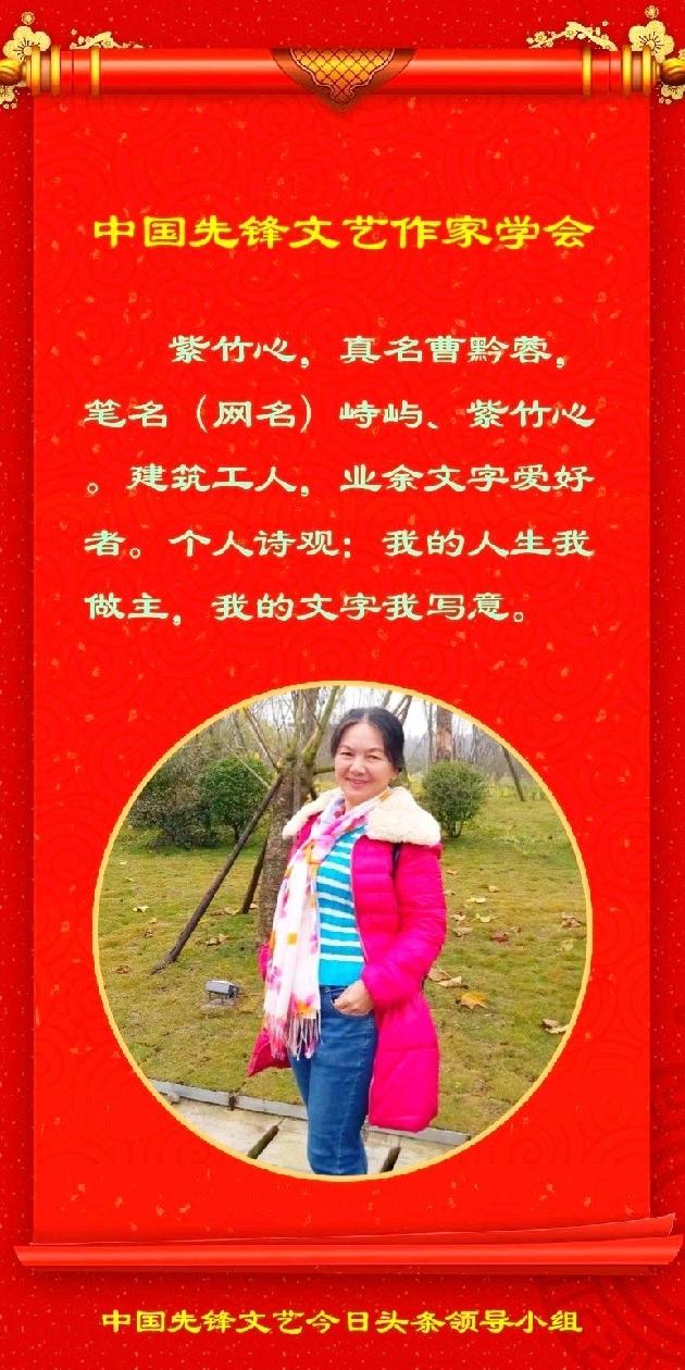 紫竹心短诗《今夜，我的影子》第八期（总第337期）选刊的作品（图2）