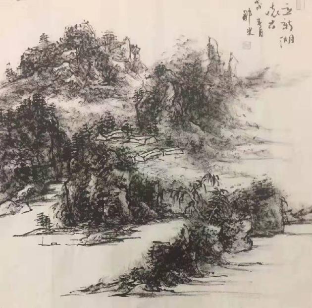 都市头条书画专栏:画家邹米（图2）