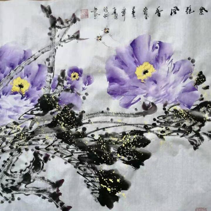 赋国花轩主人史治科 作者:新华人（图2）