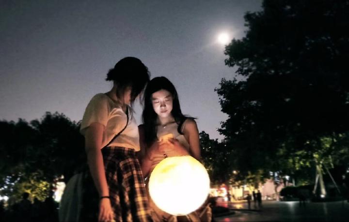晒晒友人咏中秋,题记:愚叟心歌(图2)