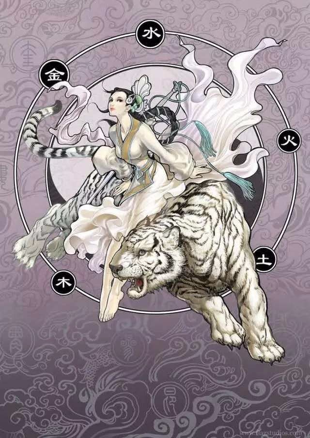 道教四大神兽“左青龙,右白虎,前朱雀,后玄武”,中间的没人知道!(图4)