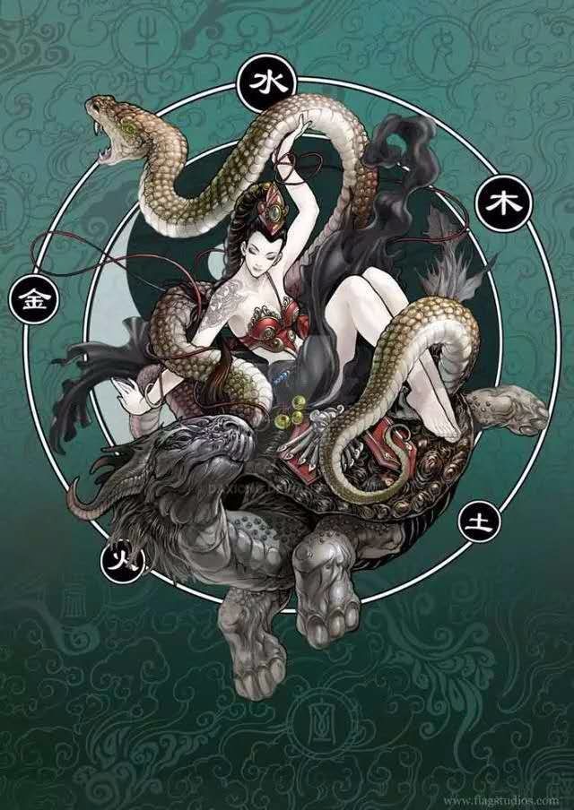 道教四大神兽“左青龙,右白虎,前朱雀,后玄武”,中间的没人知道!(图6)